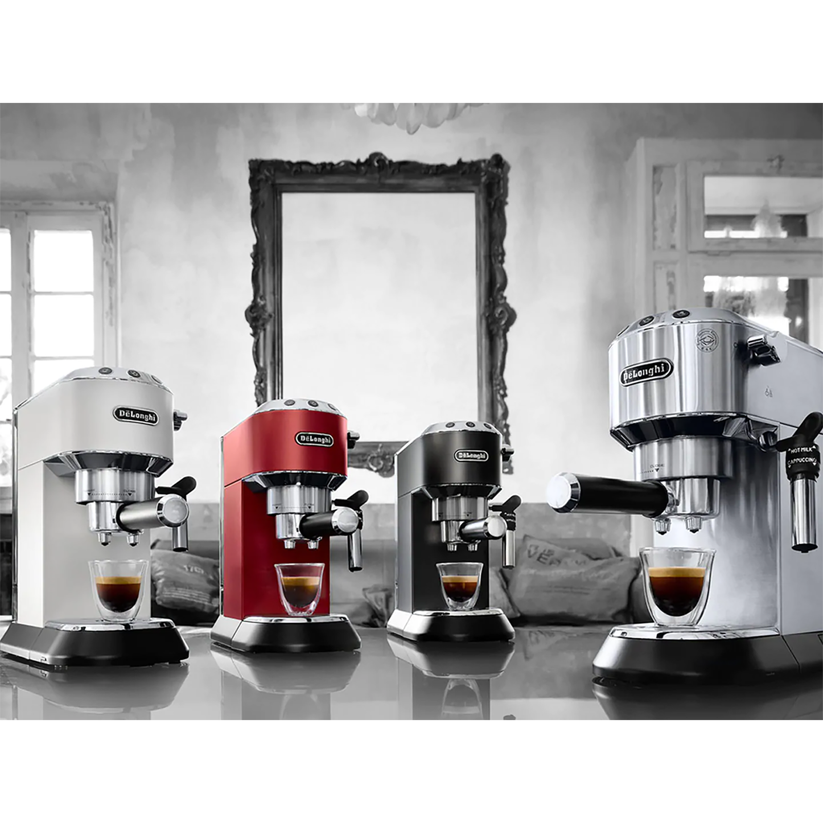 Buy De Longhi Dedica 1300 Watt 2 Cups Semi Automatic Espresso